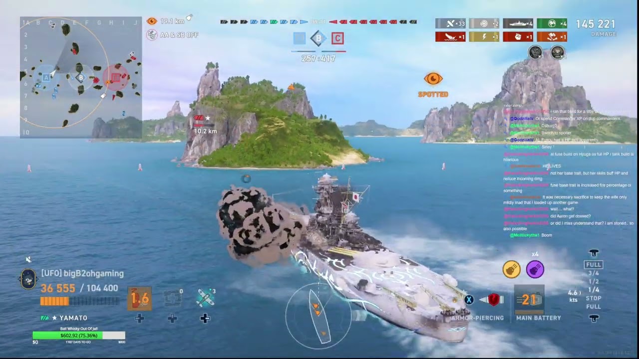 Сборка Yamato с упором на очки здоровья, потому что мне за это заплатили — лучшие моменты стрима ...