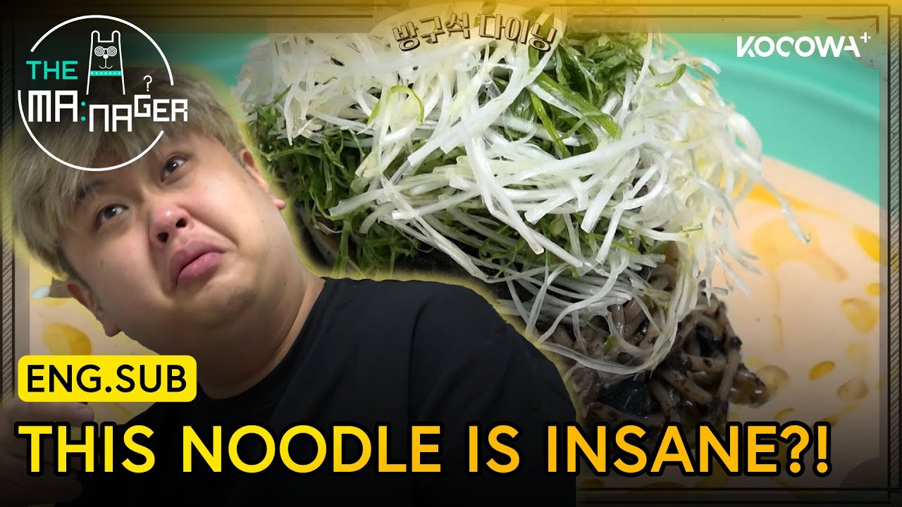 Korea&rsquo;s No.1 Chef Yoon Nam No&rsquo;s Homemade Seaweed Almond Noodles?! 👨&zwj;🍳 | The Manager EP372 | KOCOWA+