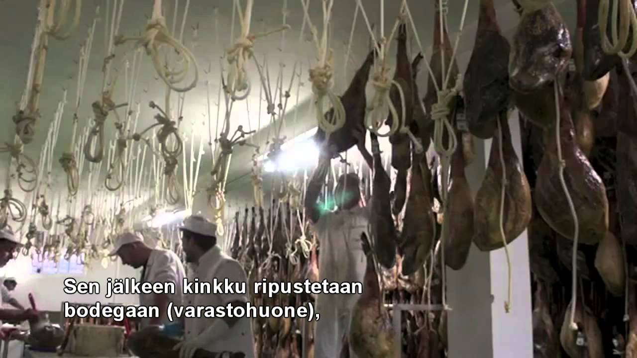 Iberian kinkku - Iberian kinkun valmistus