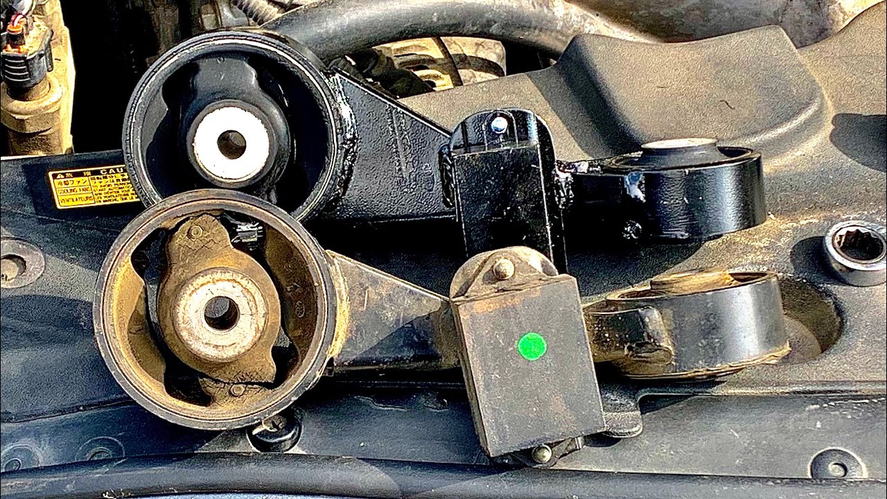 Como cambiar soporte de torsión en motor de Toyota Camry 2007-2017 @El Chano Jose