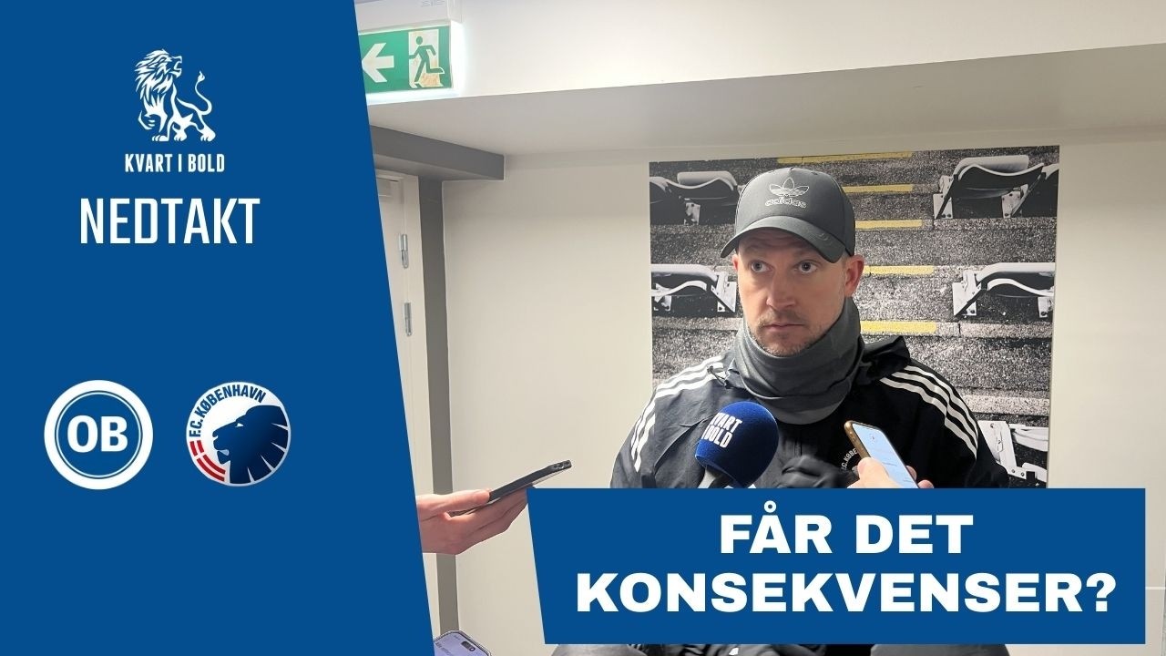 FCK snubler i Odense: Får den dårlige præstation konsekvenser?