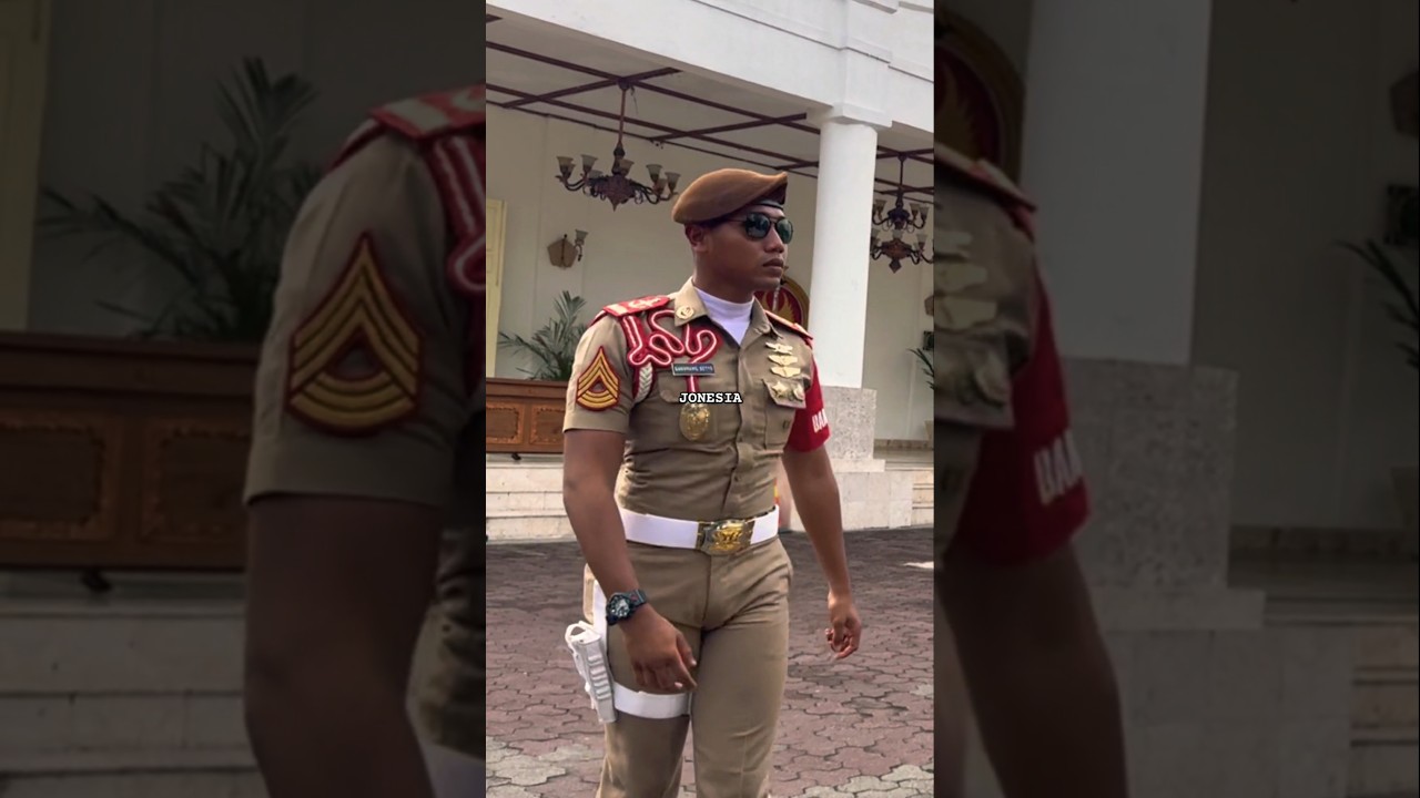 Mantap dan Gagah 🔥 Komandan Polisi Taruna AAU Akademi Angkatan Udara  #taruna #aau #tni #tniau