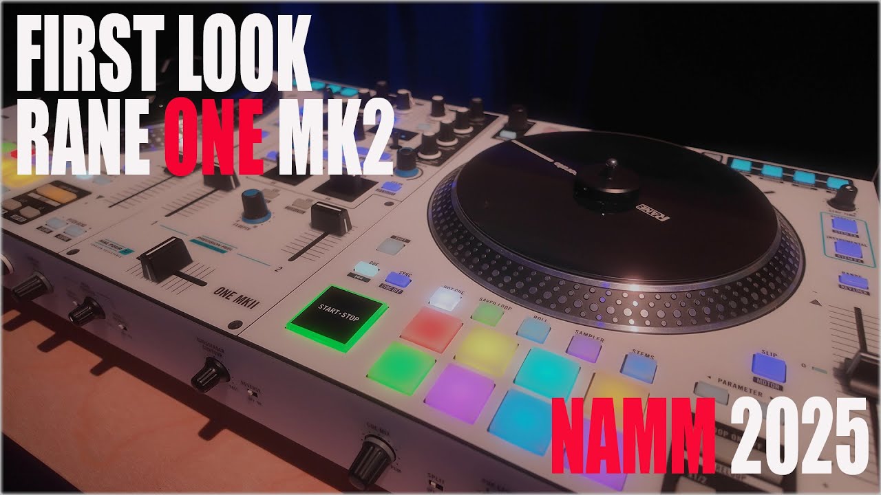Первый взгляд на Rane One MK2 — Namm 2025