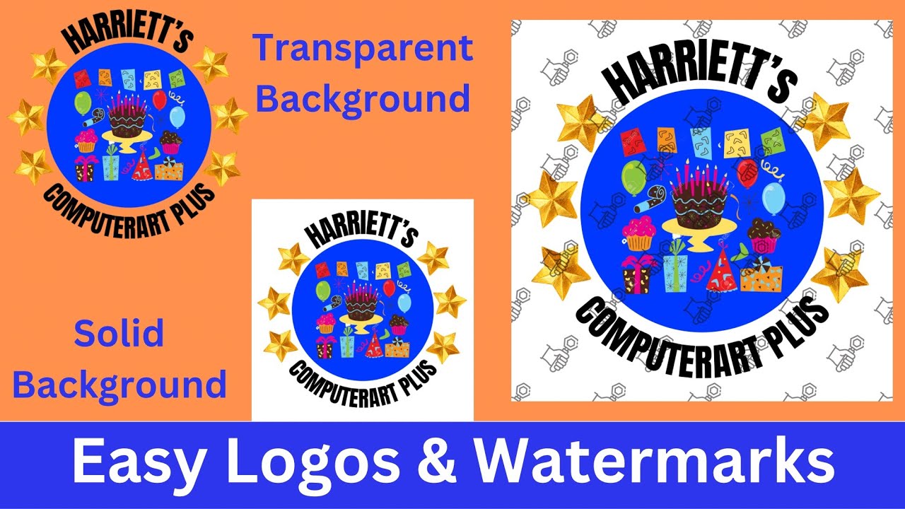 How To Create Easy Logos & Watermarks
