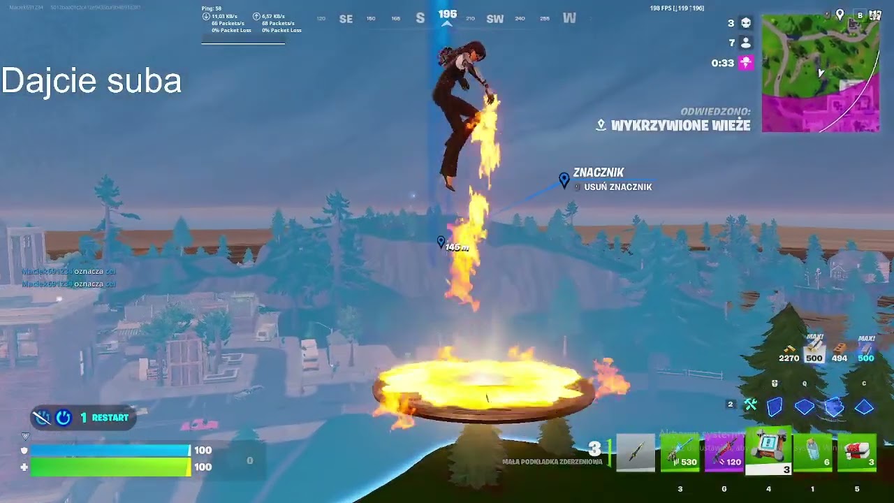 wbijam diamenta na reaktywacji w fortnite. odc. 2