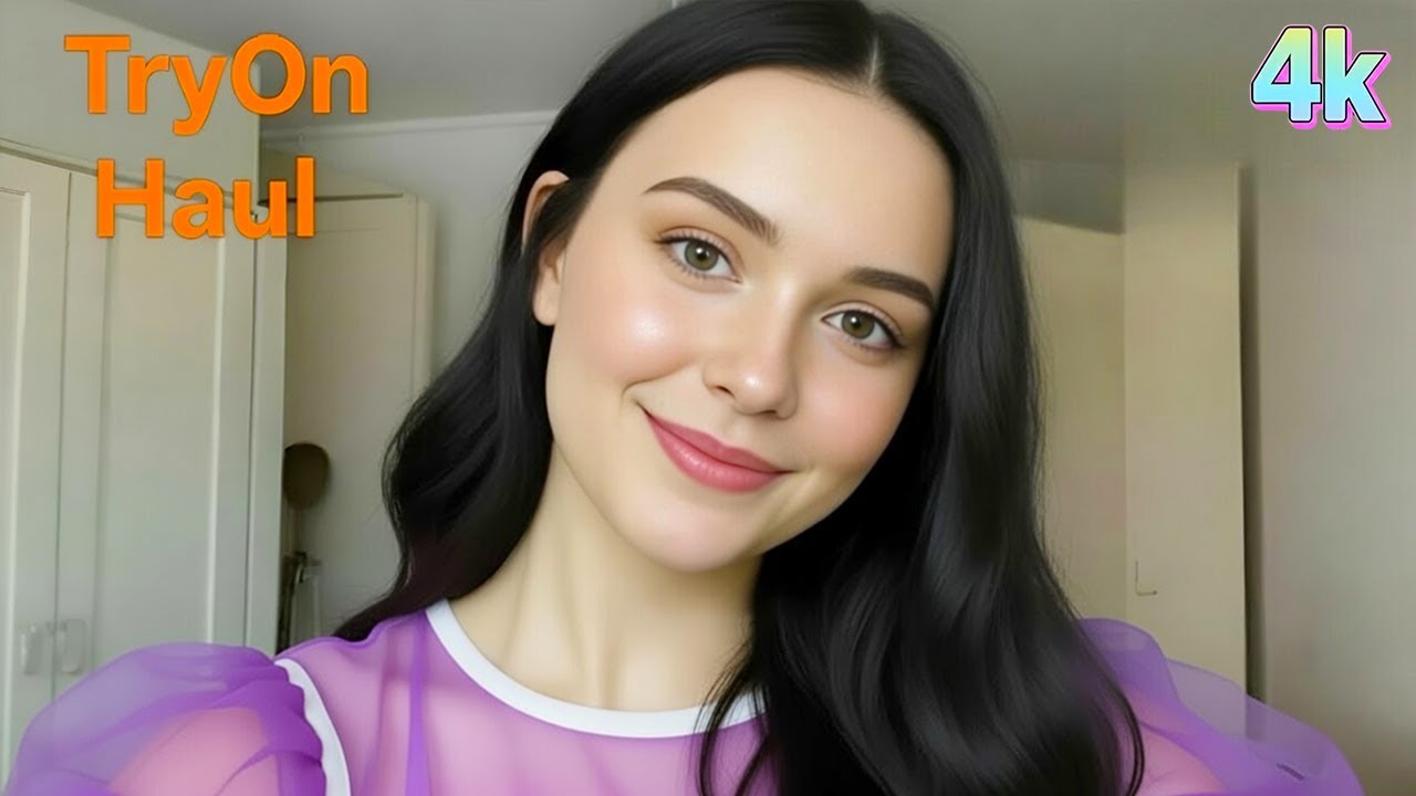 4k Try On Haul See Everything | Transparent Dress, Lingerie & Bikini Try-On Haul With Me