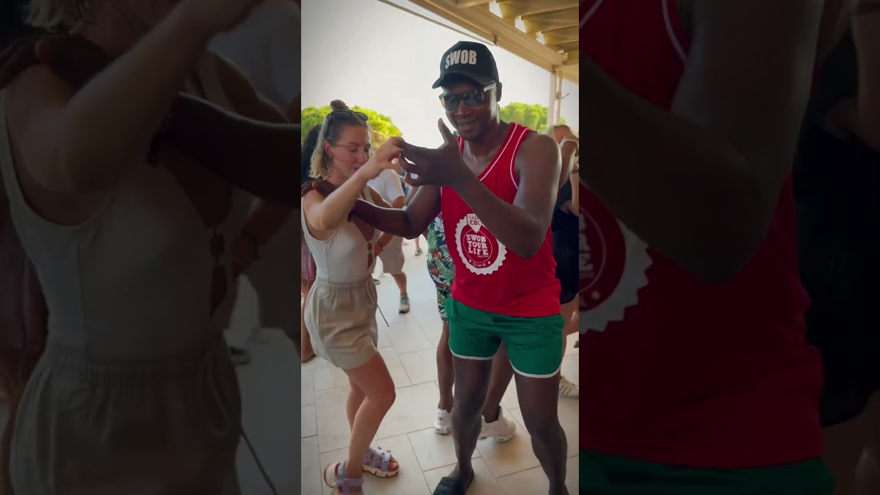 Achile Dinga & Katerina Milk dancing at Rovinj Sea Sun Salsa festival #croatia #salsa #larochelle