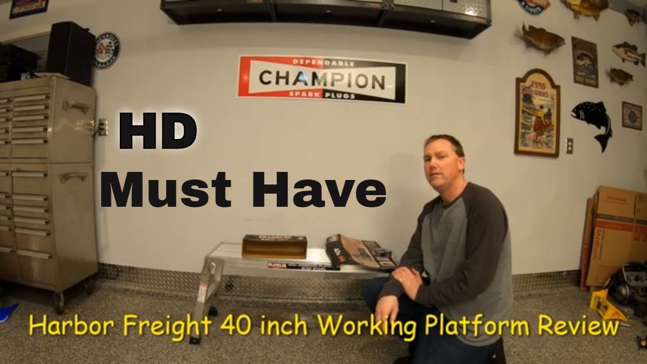 Harbor Freight 40 Inch Working Platform Review