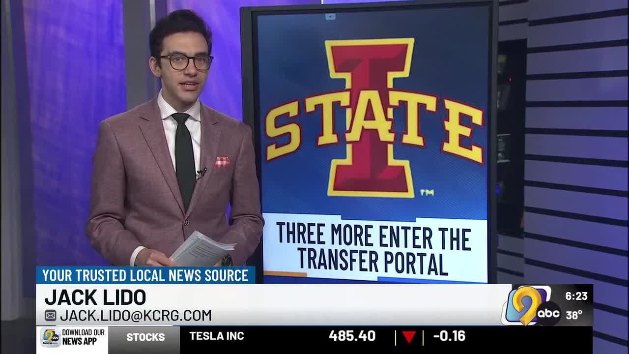 Iowa State tight end Gabe Burkle to transfer