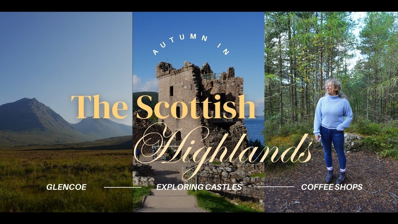 An Autumn break in the Scottish Highlands 🏴󠁧󠁢󠁳󠁣󠁴󠁿⛰️🦌 Artist Vlog