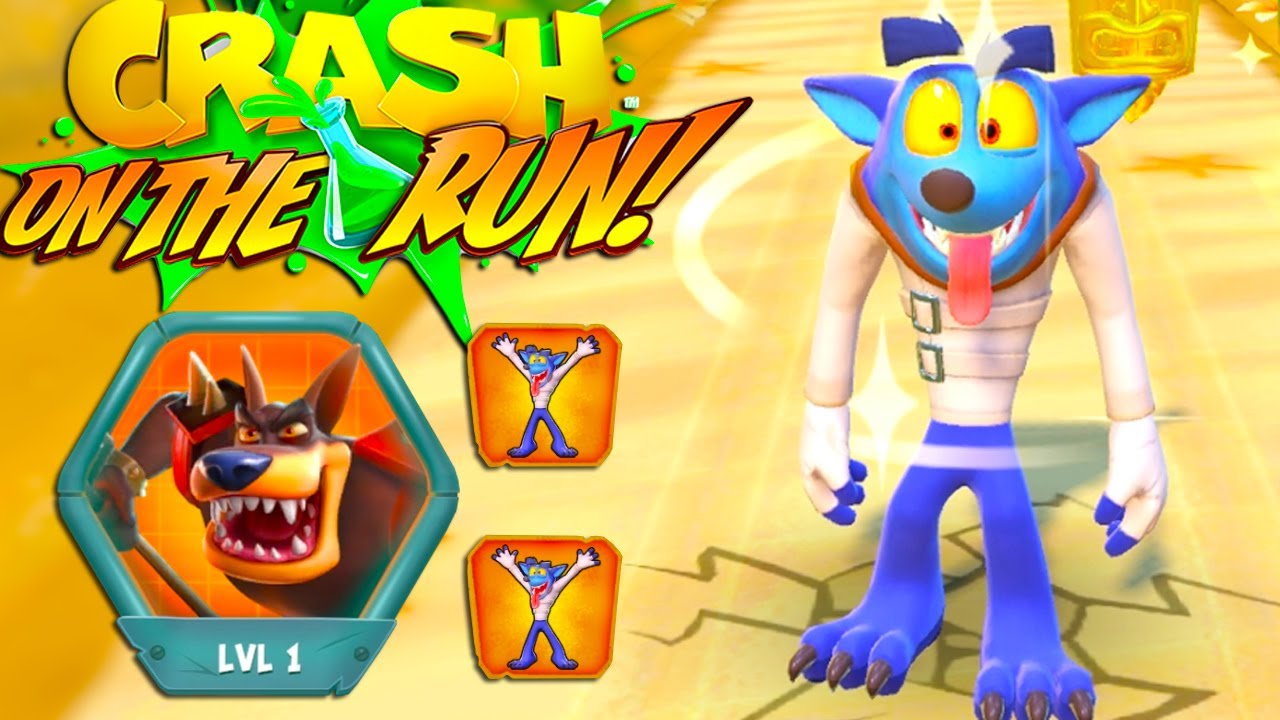 Crash Bandicoot: On the Run! Ripper Roo Skin - Inferno Tiny Tiger's Gang