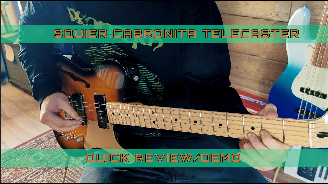 Squier Paranormal Cabronita Telecaster - Quick Demo