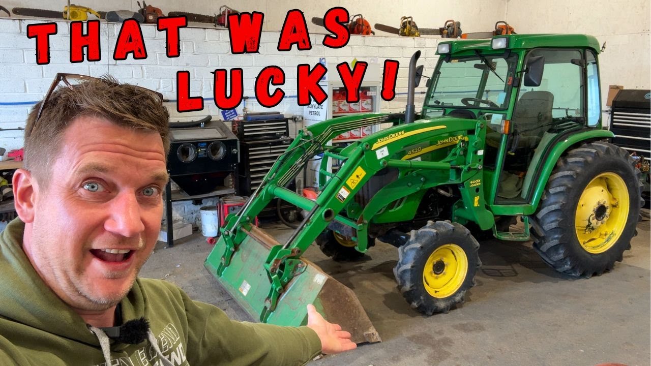Let's put our John Deere 4520 Compact Tractor through the Workshop!