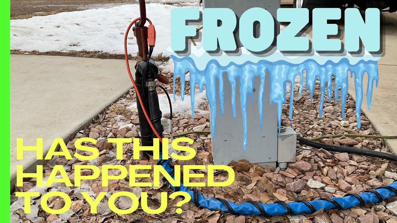 How to fix a Frozen RV Hose
