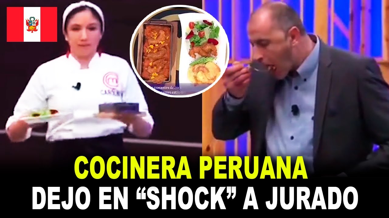 Peruvian chef LEFT foreign juries in 