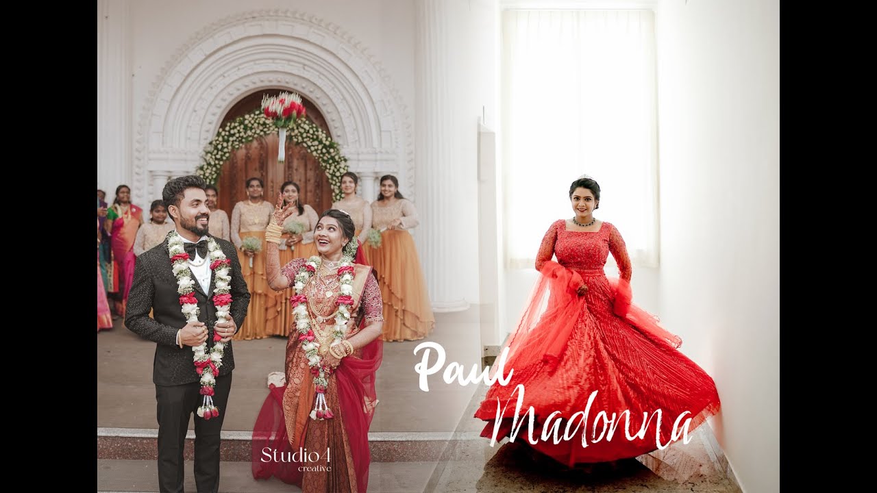 Tirunelveli Christian Wedding l Paul & Madonna l Studio4creative l Cathedral Church