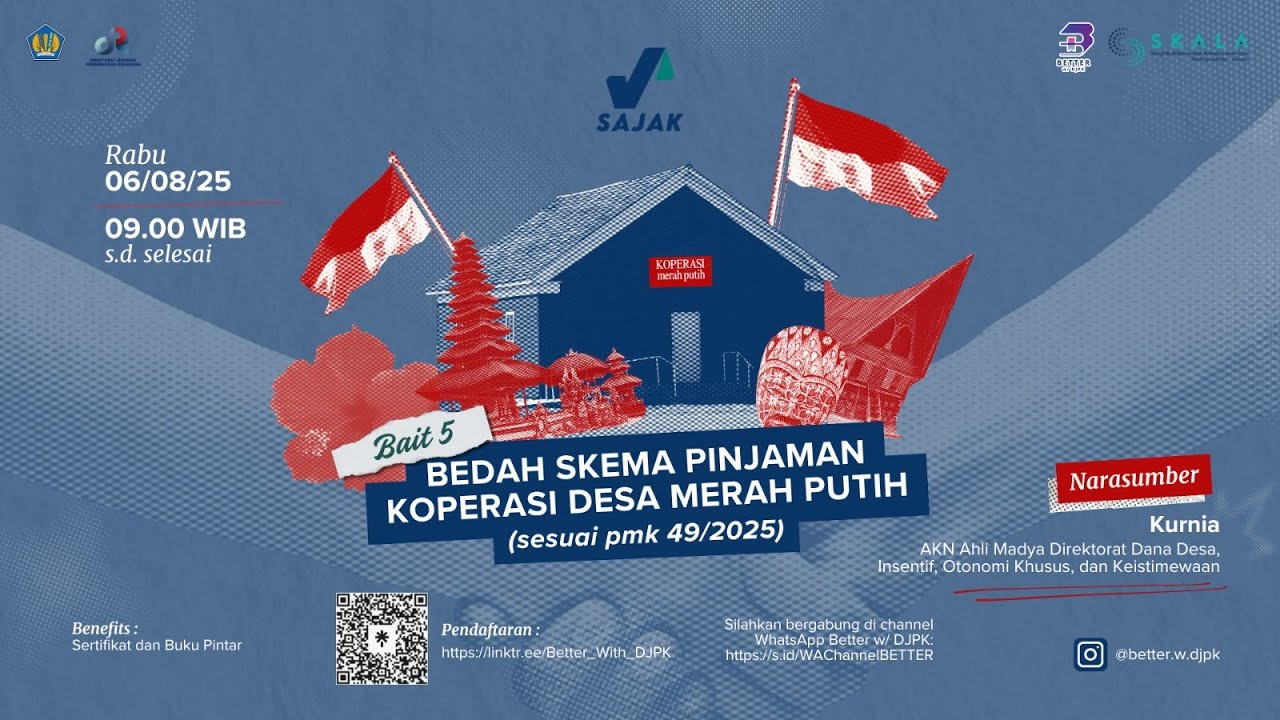 SAJAK - Bait 5: Bedah Skema Pinjaman Koperasi Desa Merah Putih