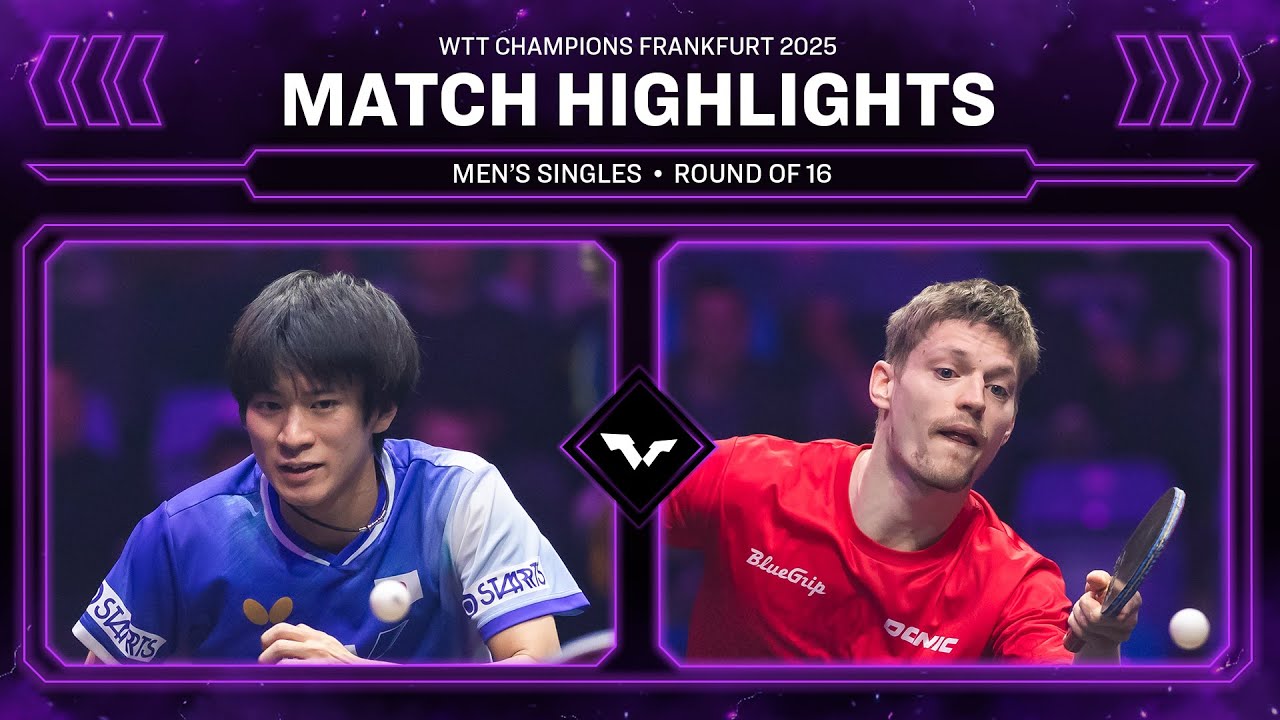 Shunsuke Togami vs Anders Lind | MS R16 | #WTTFrankfurt 2025