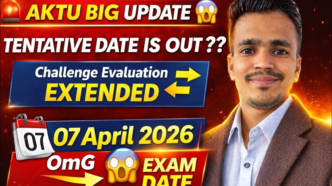 Aktu Evan Semester Exam Date ❓|| Aktu Even semester update || Aktu Today News || Aktu Exam News|Aktu