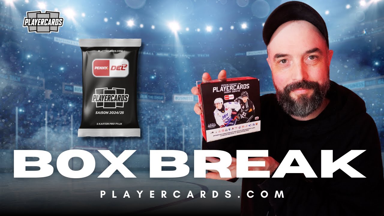 MEGA HIT - BOX BREAK DEL PLAYERCARDS 24/25 🏒🔥 | Unglaubliche Hits gezogen!