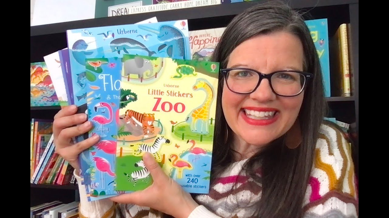 5 Favorite Sticker Book series from Usborne Books & More!