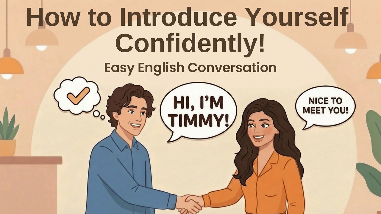 How to Introduce Yourself Confidently | A1-A2 Beginner | Fun English Podcast