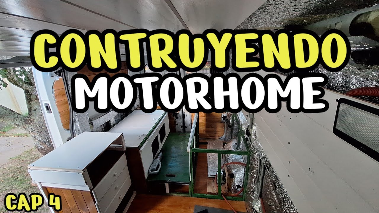 CONSTRUCCIÓN  DE MOTORHOME, revestimiento, electricidad, camperizacion #renaultmaster #vanlife