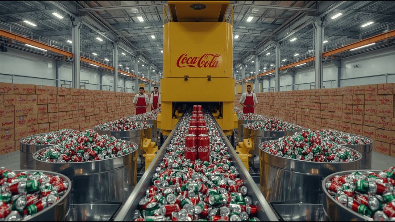 RECYCLAGE EXTR&Ecirc;ME : Comment des MILLIONS de Canettes de Soda sont Transform&eacute;es en Aluminium Pur !