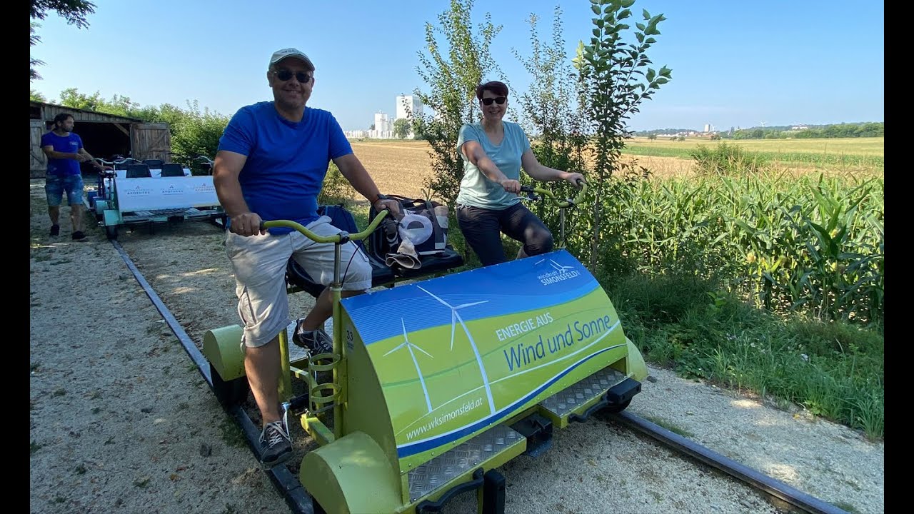 Eine lustige Draisinenfahrt
