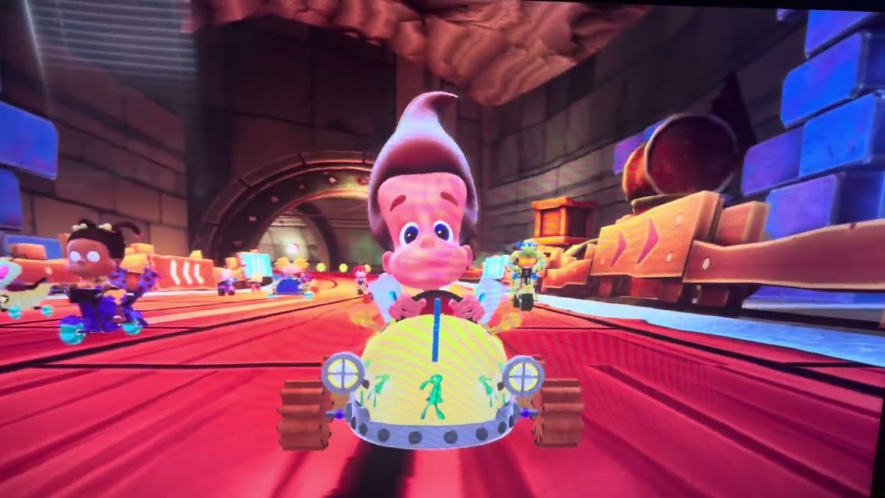 Nickelodeon kart racers 3 slime Speedway part 3 Fenton cup 