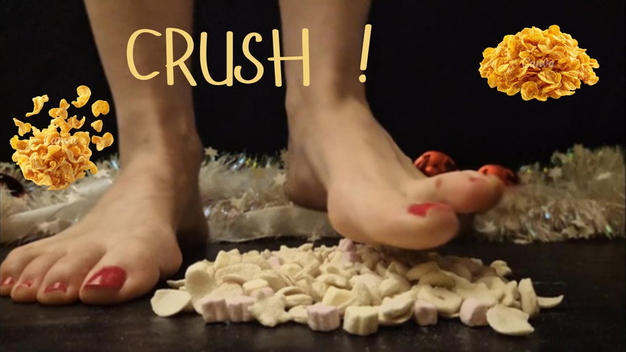 Feet Crushing Marshmallow Cornflakes 🦶🥣💥 | Soft Whispers ASMR