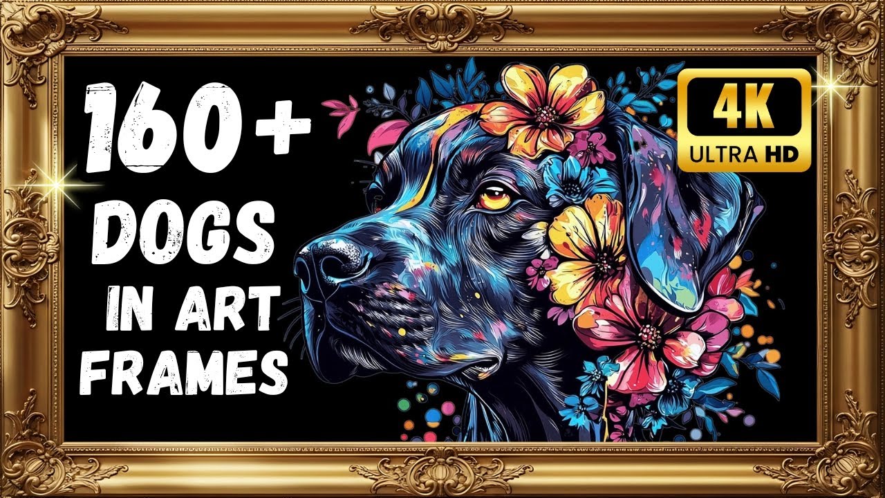 Dogs in Art | Over 160 Framed Artworks in 4K