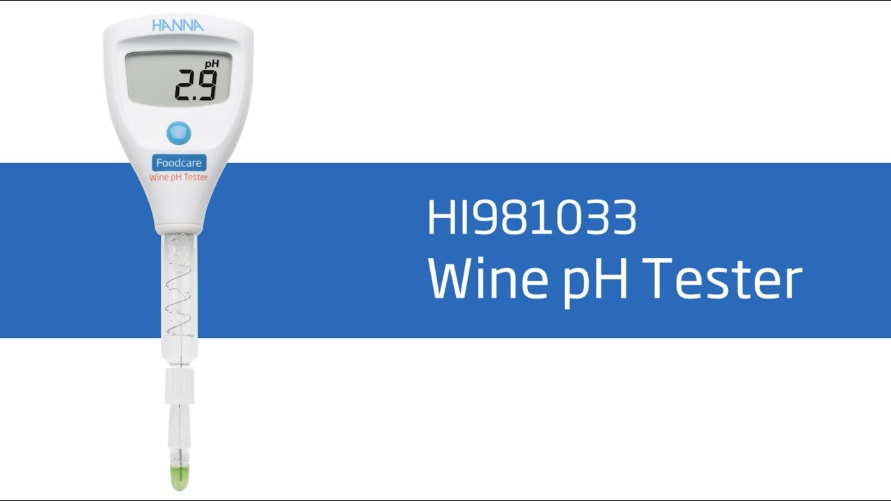 Video - How To Set Up and Calibrate the HI981033 Wine pH Tester