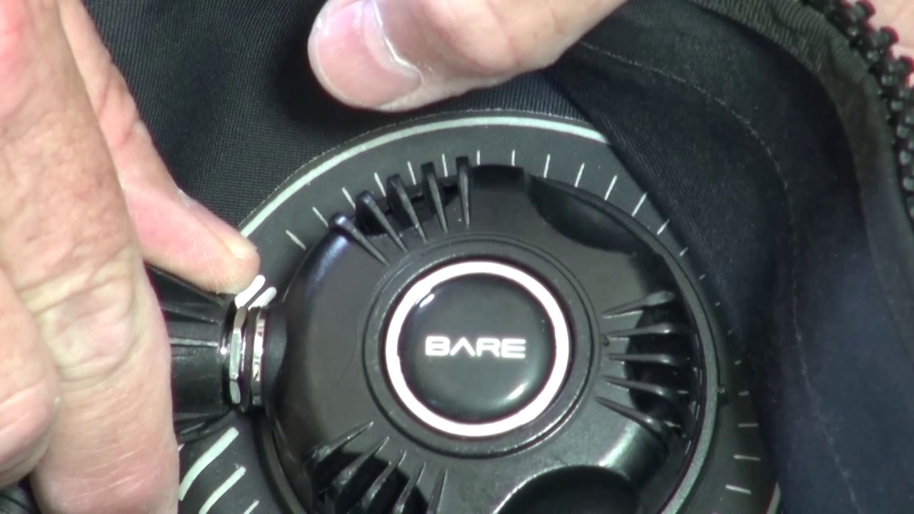 Disassembling & cleaning a Bare (SiTECH Shell) Drysuit Inflator valve sticks/gummy