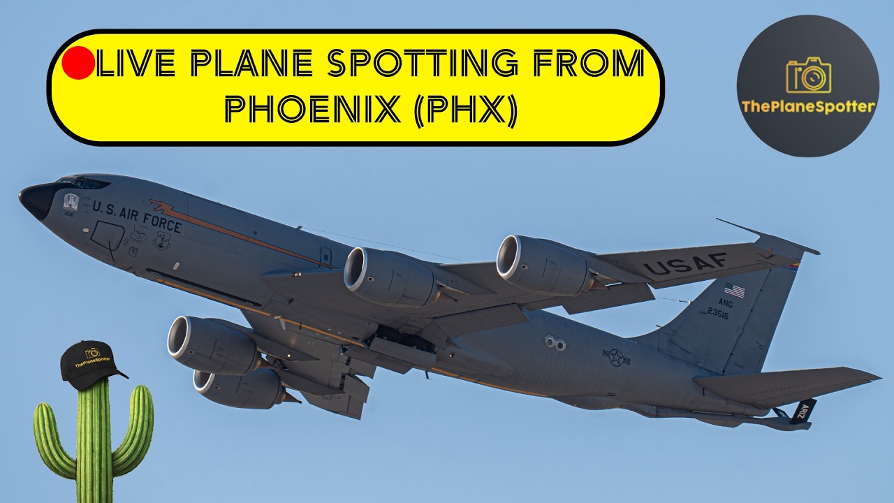 🔴LIVE Plane Spotting | Phoenix Sky Harbor International Airport (PHX) ✈️ | 2/13/26