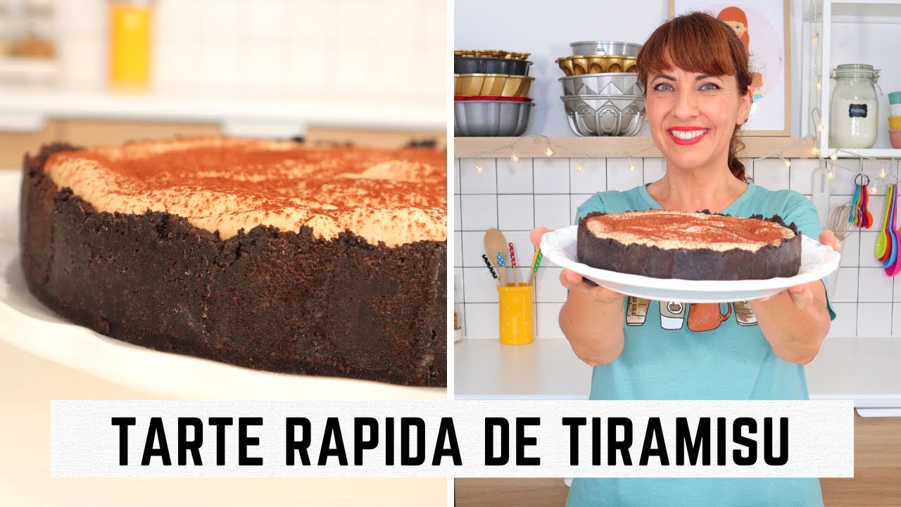 Tarte rápida de Tiramisu