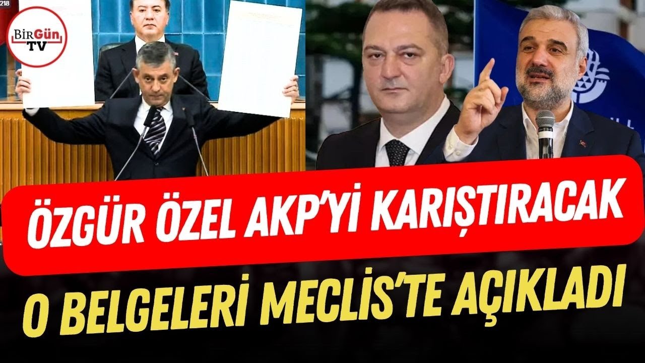 Özgür Özel'den AKP'yi karıştıracak belgeler! Firari Gülibrahimoğlu ile AKP’li Kabaktepe ortak çıktı!