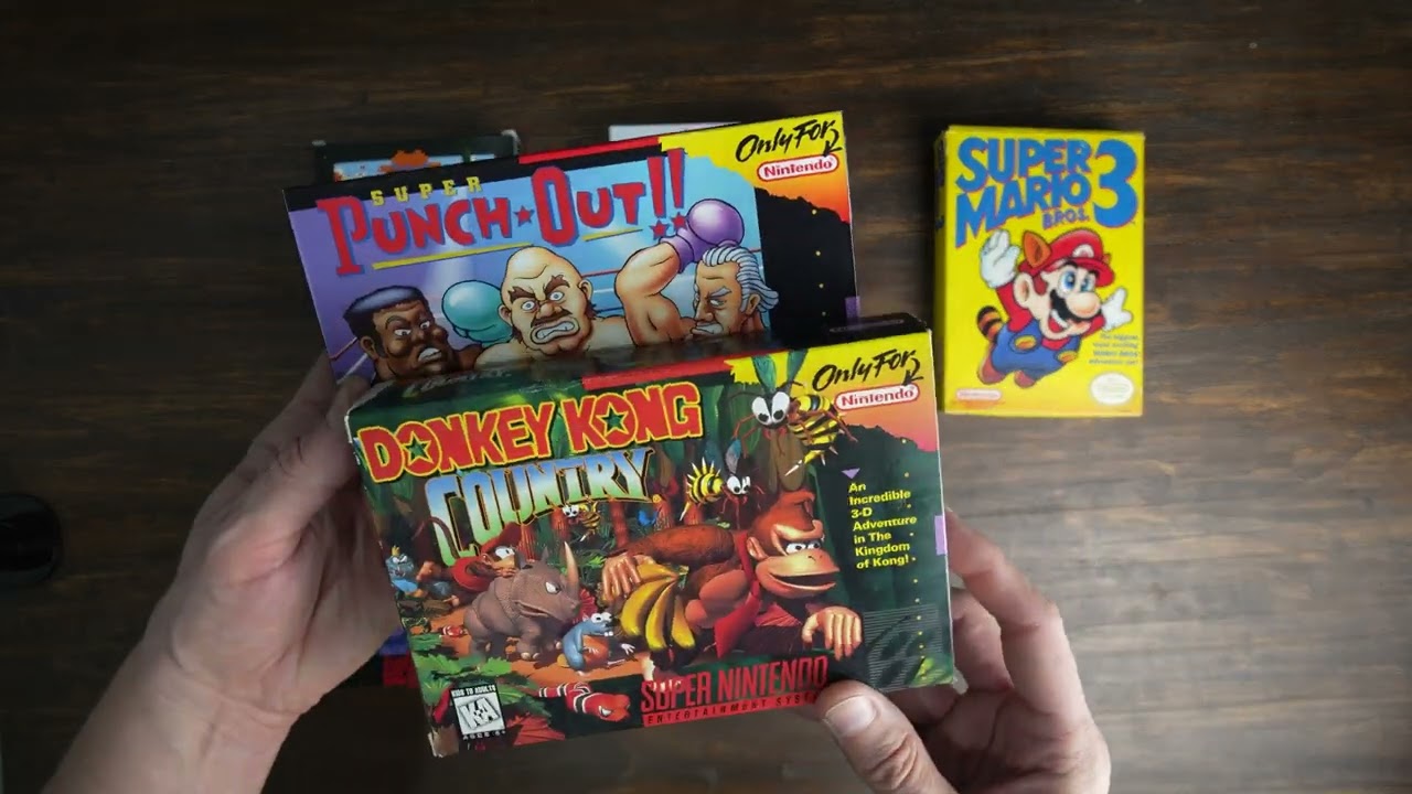 Nintendo and Super Nintendo Reproduction Game Box Review - TCGPaper, GameBoxGuy, and Authentic