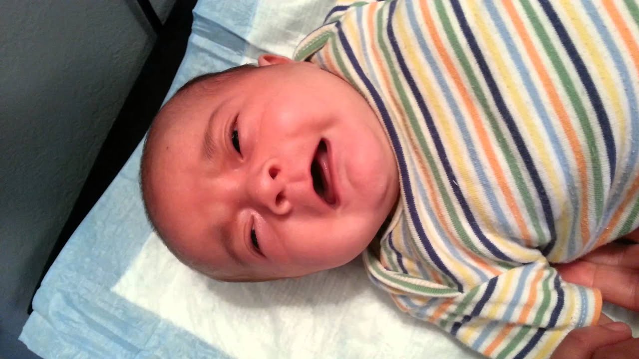 Hayden's first vaccine