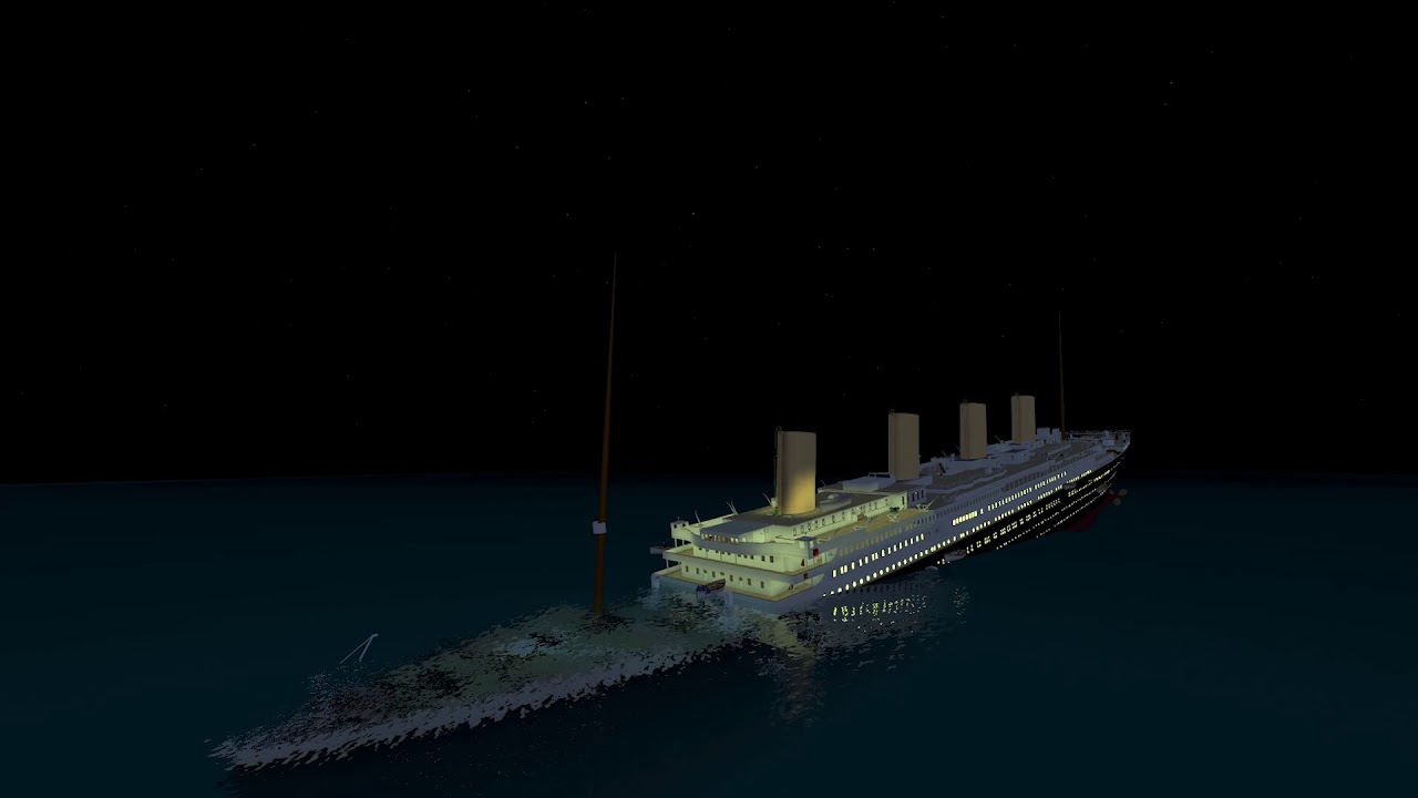 Roblox Titanic 60 Second Time Lapse