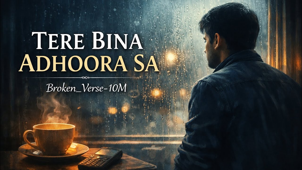 Tere Bina Adhoora Sa | Hindi Sad Romantic Song 2025 | Broken_Verse | New Hindi Song | #emotionalsong