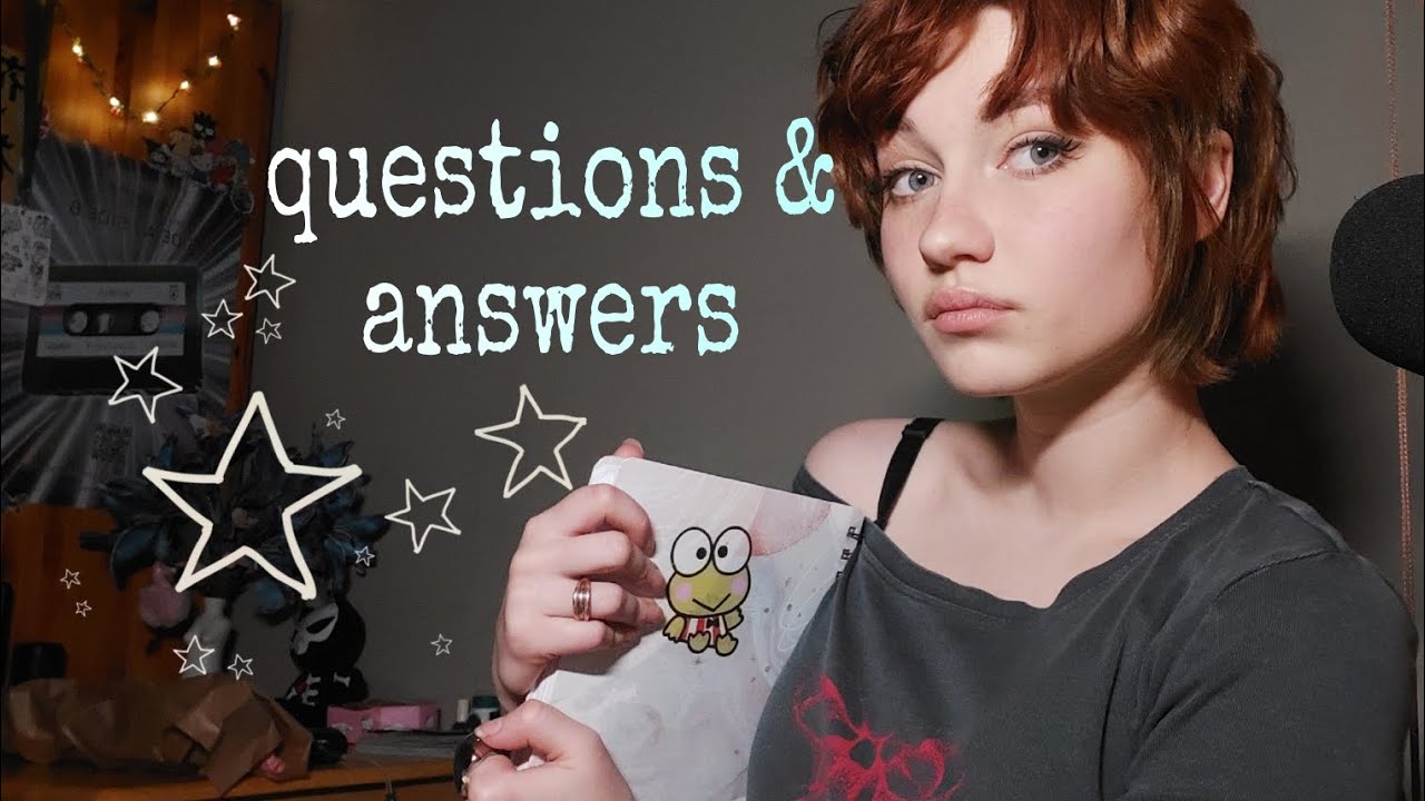 ASMR || questions & answers! 🧸🩷