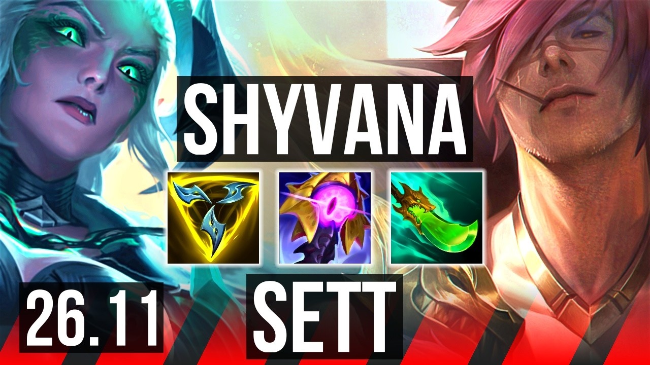 SHYVANA vs SETT (TOP) | Grasp Of The Undying | KR Master | 26.11