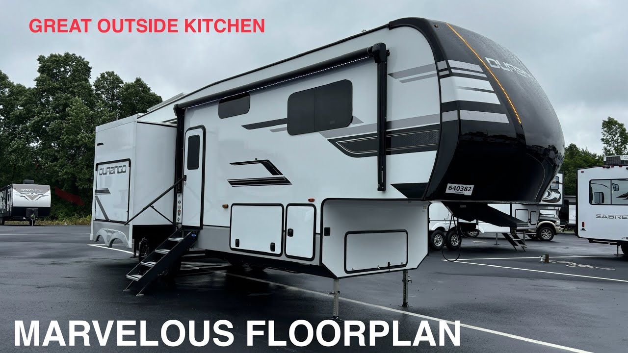 VERY IMPRESSIVE 5th WHEEL! 2024 KZ Durango 321RKT