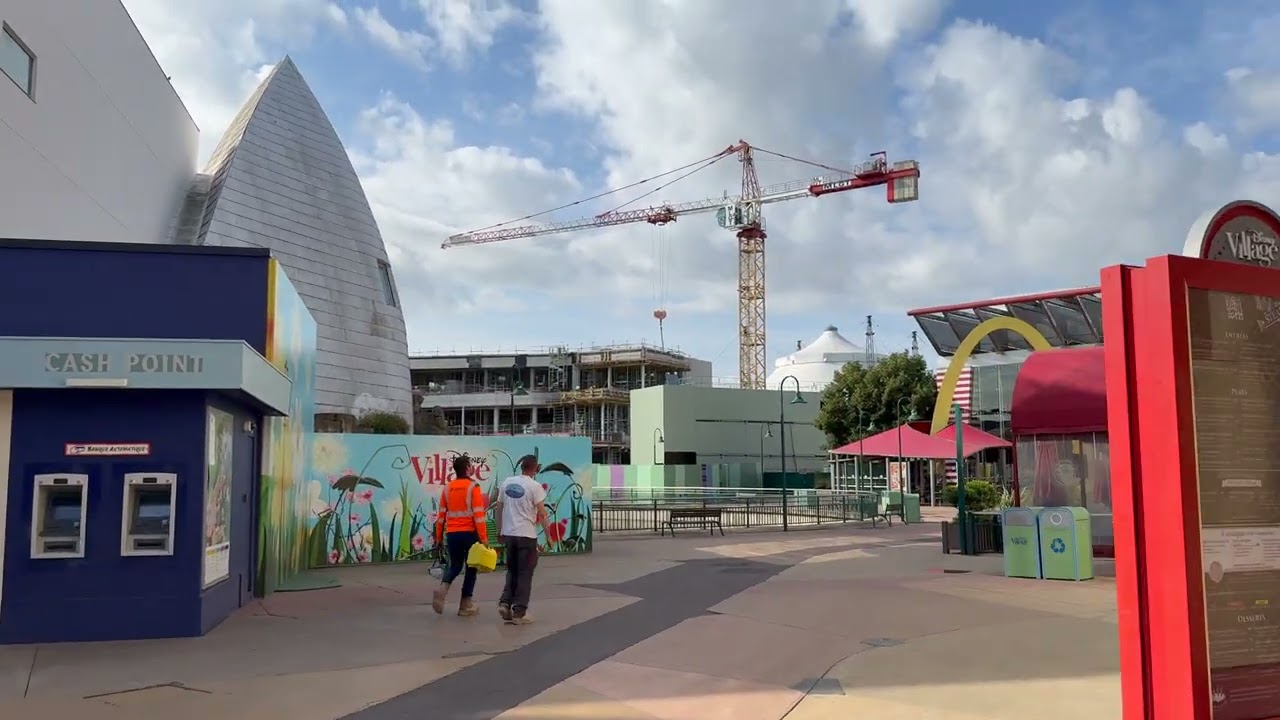 Disney Village, 13.07.2025 Construction Update [4K] Disneyland Paris 2025