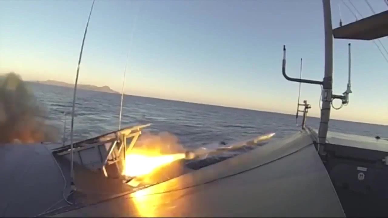 Kongsberg Defence Systems - Naval Strike Missile (NSM) Anti-Ship Live Firing [720p]