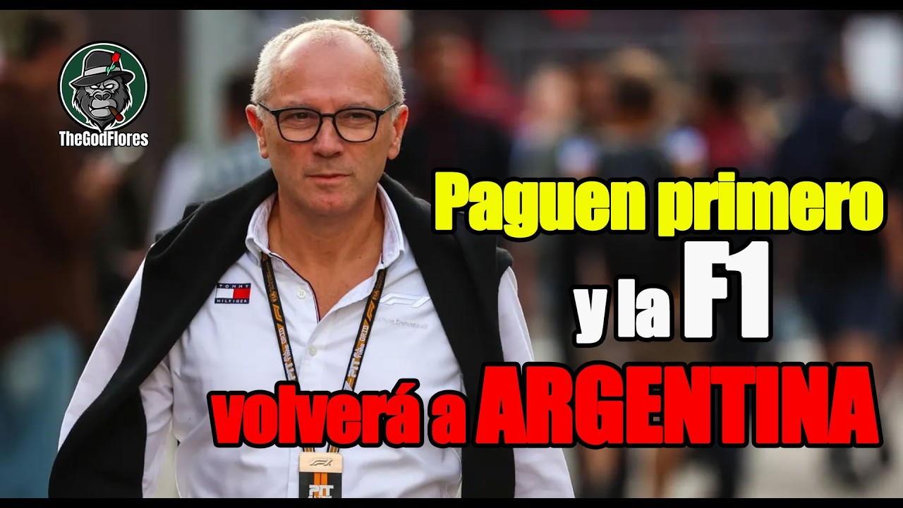 F1 en ARGENTINA: El ultim&aacute;tum de Domenicali para el regreso del GP a Buenos Aires