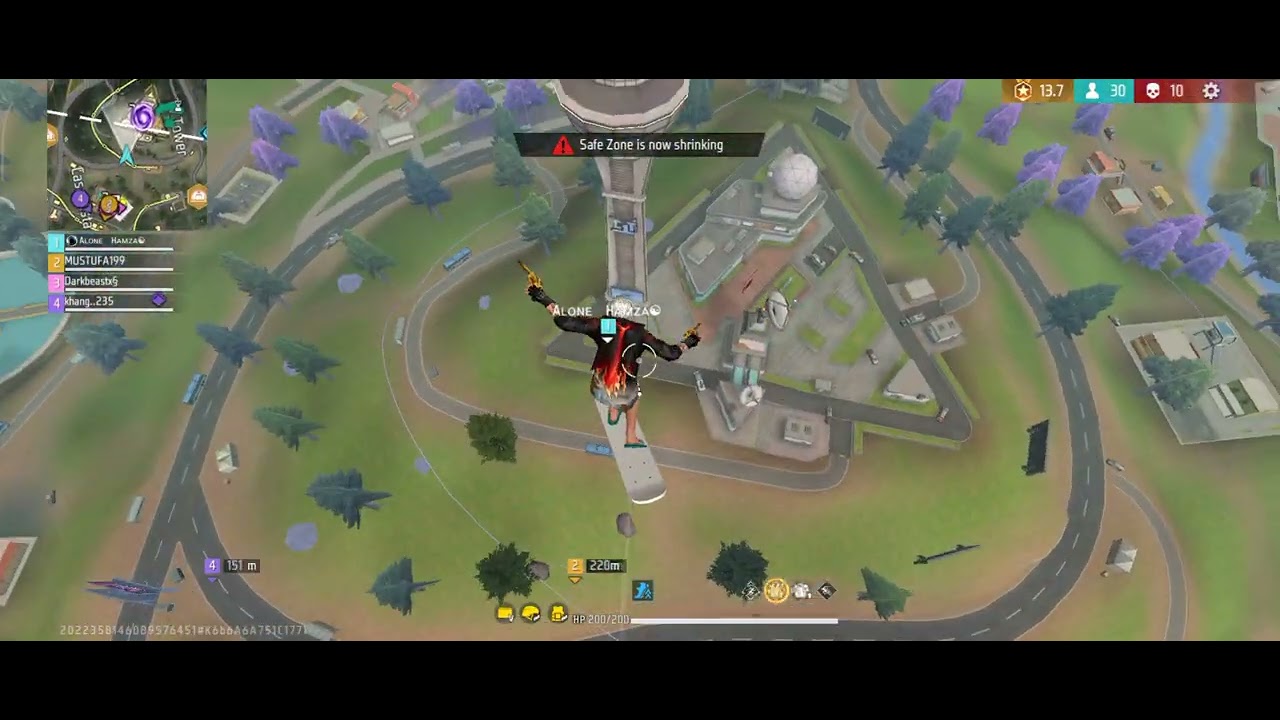 Playing br Rank with op gameplay 21kills I free fire garena 
