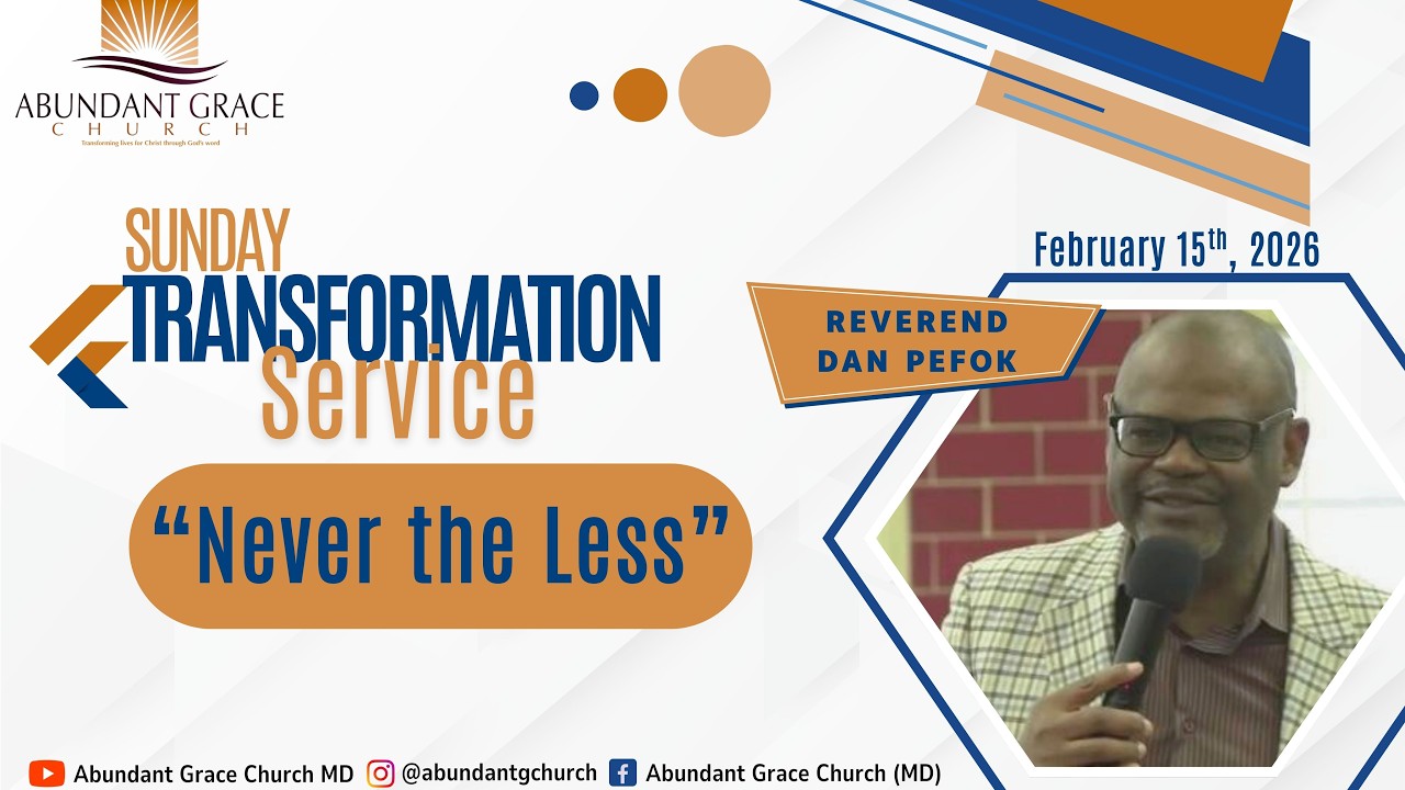 2026 February 15th Transformation Service | 