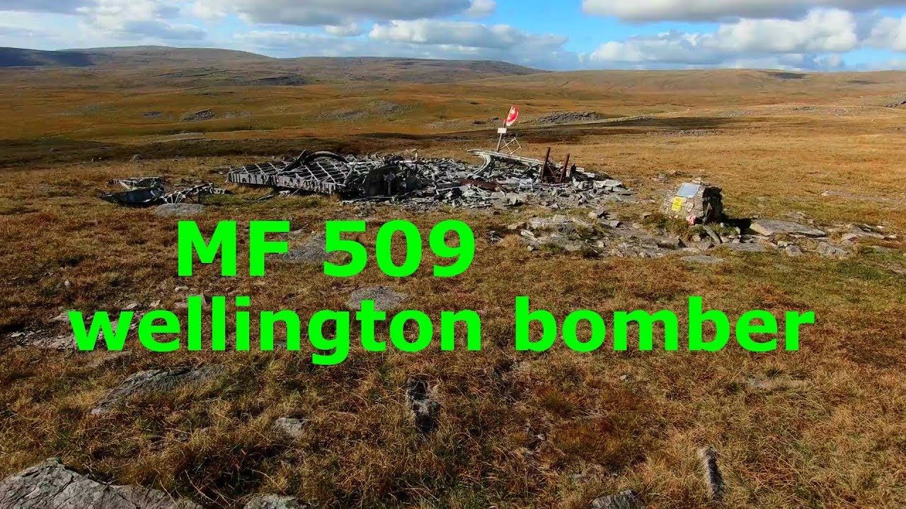 MF509 wellington bomber crash site / south Wales / brecon beacons